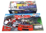 NASCAR (2), Pictionary Game & Monopoly Game, New in Boxes, 20