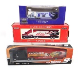 Nascar Collectibles (3), die-cast semi trailers for 1993 Winston winner Dal