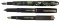 Fountain Pens (3), Vintage Conklin, green/black marble w/Do-Write Nib, Inko