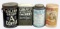 Country Store Tins & Containers (4), Ehlers Grade 