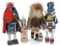 Ethnic Culture Dolls (5), two African beaded Ndebele initiation dolls, Hill