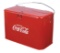 Coca-Cola Airline Cooler, Progress Refrigeration Co., stamped metal embosse