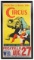 Circus Broadside, Ringling Bros. & Barnum & Bailey, litho on paper for a Po
