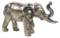 English Silver Elephant Figure-London, 1960, indistinct maker's mark, from