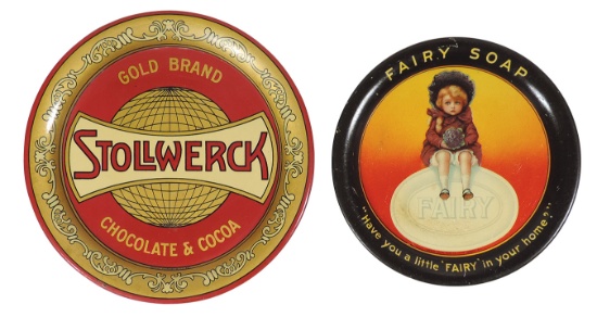 Advertising Fairy Soap Tip Tray, from the N.K. Fairbank Co.-Chicago, VG+ co