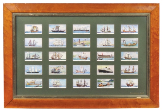 Tobacciana, Story of Navigation Cigarette Cards, 1937, by Churchman in orig