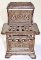 A Royal Toy Cast Iron Doll House Stove, VG+ cond, 4.5
