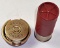 An oversized 12ga Shotshell Table Lighter & Coaster Set