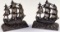 A Pair Of Cast Iron Ship Bookends