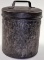 A Meadow Gold Steel Ice Cream Can