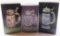 3 Vintage Avon Beer Steins