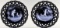 A Pair Of Westmoreland Mary Gregory Style Plates