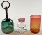 3 Pc Art Glass