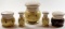 A 5pc Vintage Chef Pottery Kitchen Set