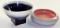 2 Red Wing Art Pottery MCM Bowls