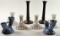 4 Pair Of Candlesticks