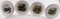Set Of 4 John Deere Credit Union Porcelain Plates