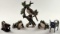 5 Vintage Figures