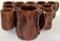 14Pc Vintage Stoneware Beverage Set