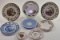 8 Vintage Porcelain Plates