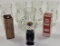 8 Pc Vintage Soda Fountain-Root beer