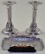 4 Pc Hammered Aluminum Art Ware