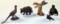 4Pc Cast Metal Animals