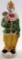 Vintage clown statue