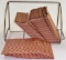 Metal rack with 100 paper folders to store 45's
