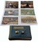 A Vintage US Stamp Album and Game Bird Prints