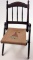 A Victorian Folding Child's Chair