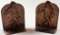 Pair of Johnny Appleseed Bookends