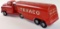 A Texaco Pressed Steel Toy Tanker
