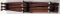 A 19th C. Expandable Walnut Coat-Hat Rack