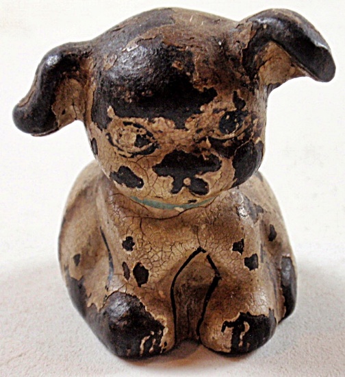 A Hubley Cast Iron Puppy Dog