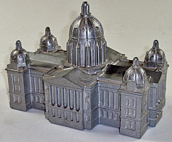 An Iowa State Capitol Foundry Cast Desk Box