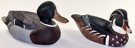 A Pair Of North American Duck Decoys