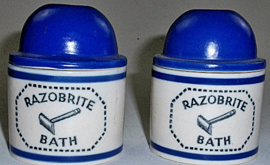 A Pair Of Razobrite Bath Containers