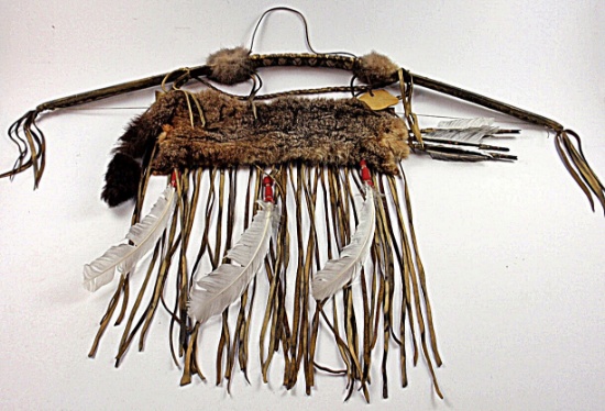 A Native American Style Bow & Arrows