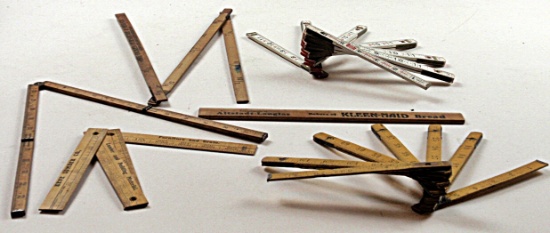 Collection of 6 Measuring Rules