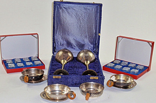 A Vintage Silverplate Group