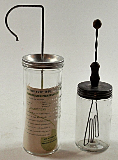A Wesson Oil Mayonnaise Maker & A Wisk
