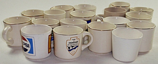 Collection of 18 Boy Scout Coffee Mugs