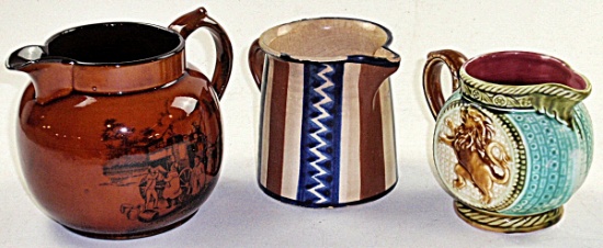 3 Jugs or Pitchers