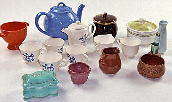 17 Pc Vintage Ceramics