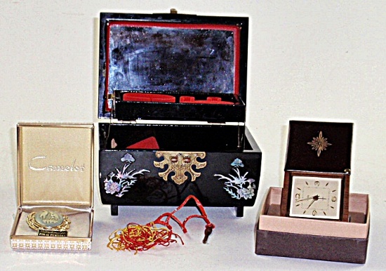 3 Vintage Dresser Items