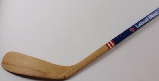 A Labatte Blue Beer Adv. Hockey Stick