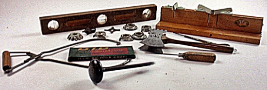 Box Of Vintage Tools & Related