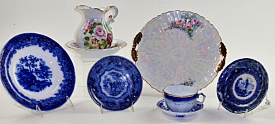 8 Pc Group Of Vintage Porcelain