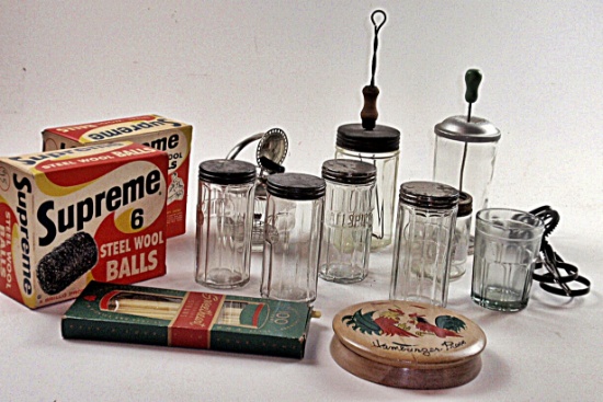 14 Pc Group Of Kitchen Primitives